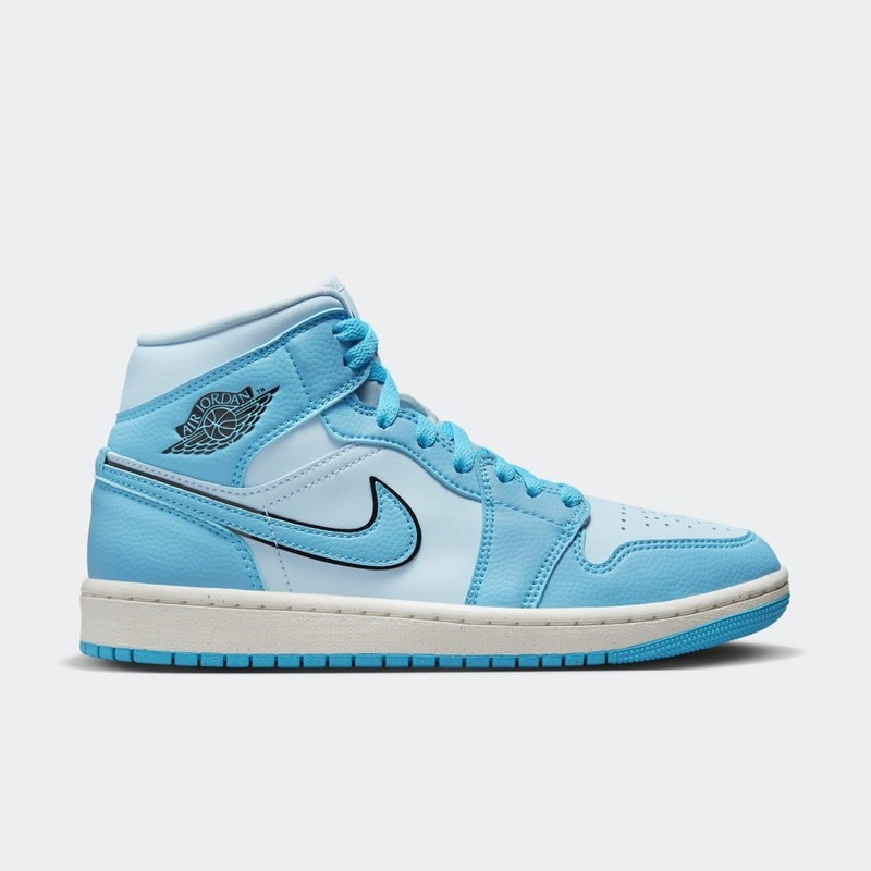 Air Jordan 1 Mid University Blue DV1302 400 Grailify